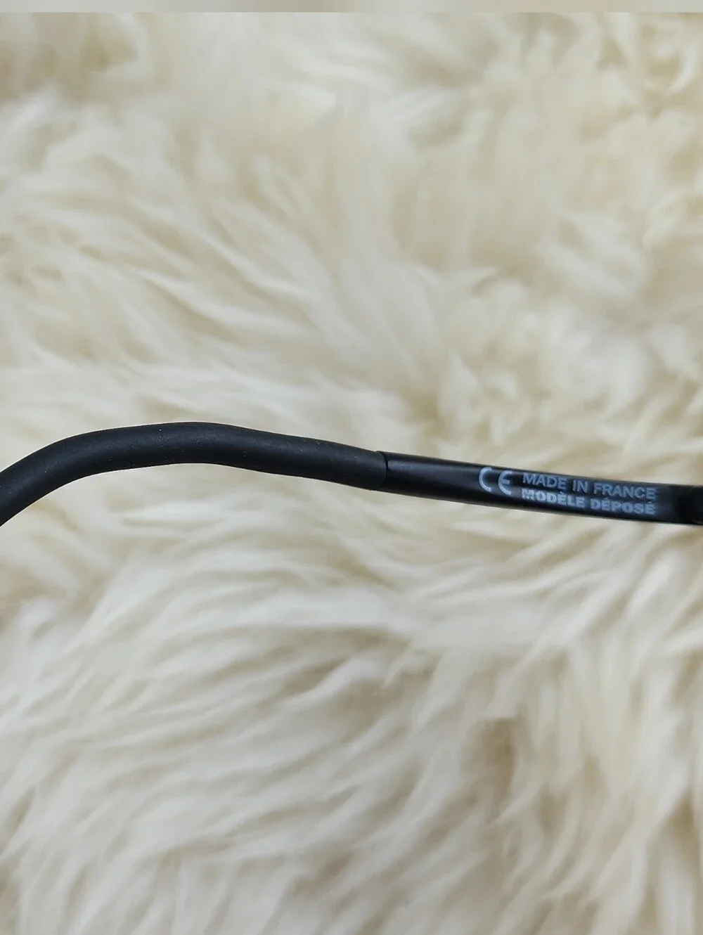 Cebe Round Black Lens Sunglasses